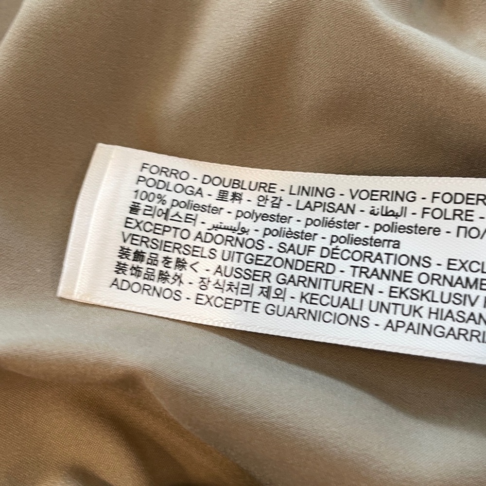 MASSIMO DUTTI packable lightweight Bomber Jacket … - image 14